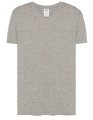 Heren T-shirt V hals JHK Urban Grey melange